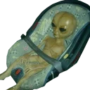 👶 emoji extraterrestres Telegram sticker 23 of 29