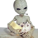 🤑 emoji extraterrestres Telegram sticker 21 of 29