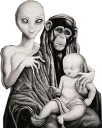 🎄 emoji extraterrestres Telegram sticker 14 of 29