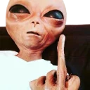 🖕 emoji extraterrestres Telegram sticker 19 of 29