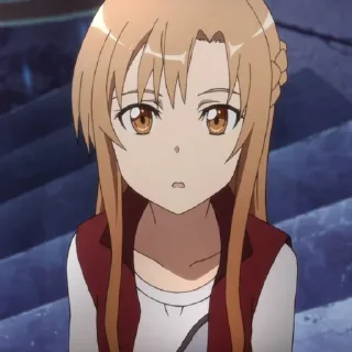 😧 emoji Sword Art Online @anikestickersii Telegram sticker 22 of 118