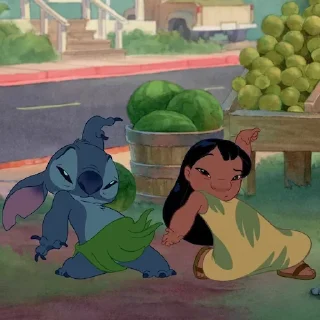 Sticker from Stitch