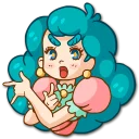 🤘 emoji Sweet Telegram sticker 22 of 24