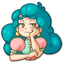 😒 emoji Sweet Telegram sticker 17 of 24