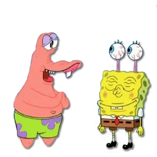 ❇️ emoji SPONGEBOB Telegram sticker 17 of 28