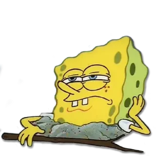 ❇️ emoji SPONGEBOB Telegram sticker 2 of 28