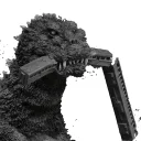 Sticker from Godzilla