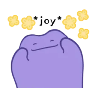Sticker from 【英文】Pokémon: Ditto (pokemon) @kal_pc