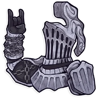🤘 emoji Guerreros by MrLovro — @stckrRobot Telegram sticker 18 of 31