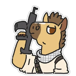 🔫 emoji Cloud Telegram sticker 15 of 27