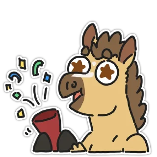 🎉 emoji Cloud Telegram sticker 21 of 27