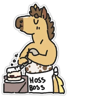 👨‍🍳 emoji Cloud Telegram sticker 9 of 27
