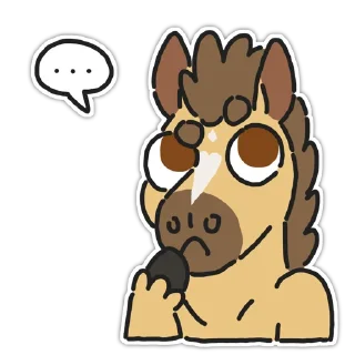 🤔 emoji Cloud Telegram sticker 18 of 27