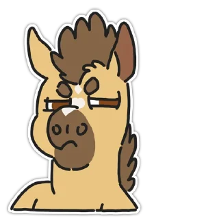 😒 emoji Cloud Telegram sticker 3 of 27