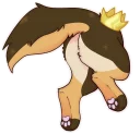 👑 emoji Cloud Telegram sticker 15 of 42