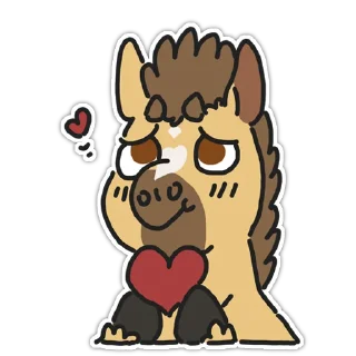 ♥️ emoji Cloud Telegram sticker 14 of 27