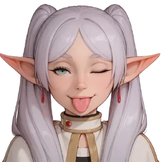 🧡 emoji 🧡 @DalamWorld 
Elf Face 🧡 Telegram sticker 10 of 18