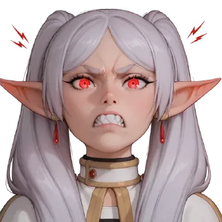 🧡 emoji 🧡 @DalamWorld 
Elf Face 🧡 Telegram sticker 3 of 18