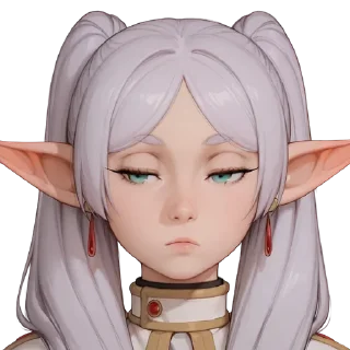 🧡 emoji 🧡 @DalamWorld 
Elf Face 🧡 Telegram sticker 15 of 18