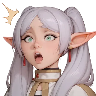 🧡 emoji 🧡 @DalamWorld 
Elf Face 🧡 Telegram sticker 5 of 18