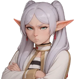 🧡 emoji 🧡 @DalamWorld 
Elf Face 🧡 Telegram sticker 8 of 18