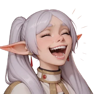 🧡 emoji 🧡 @DalamWorld 
Elf Face 🧡 Telegram sticker 4 of 18
