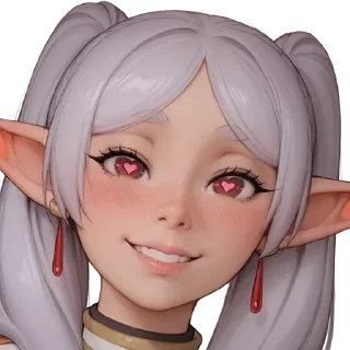 🧡 emoji 🧡 @DalamWorld 
Elf Face 🧡 Telegram sticker 13 of 18