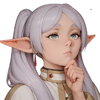 🧡 emoji 🧡 @DalamWorld 
Elf Face 🧡 Telegram sticker 17 of 18