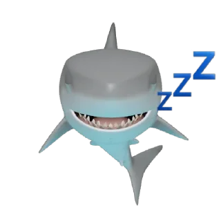 Sticker from @Apple_Animojis Shark