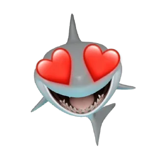 Sticker from @Apple_Animojis Shark