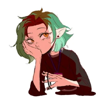 🌙 emoji Rey Telegram sticker 13 of 60