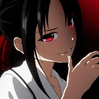 😏 emoji 𝐾𝑎𝑔𝑢𝑦𝑎 • @animestickersii @pinterest_to_stickerbot Telegram sticker 14 of 119