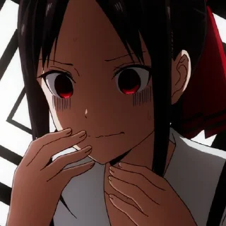 😰 emoji 𝐾𝑎𝑔𝑢𝑦𝑎 • @animestickersii @pinterest_to_stickerbot Telegram sticker 6 of 119