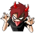 😈 emoji 🦎[̲̅M̲̲̅̅e̲̲̅̅t̲̲̅̅a̲̲̅̅l̲̲̅̅ ̲̲̅̅H̲̲̅̅e̲̲̅̅a̲̲̅̅r̲̲̅̅d̲̅]🦎 Telegram sticker 1 of 41