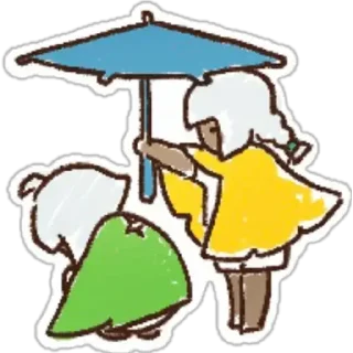 Sticker from Sky: Children of the Light