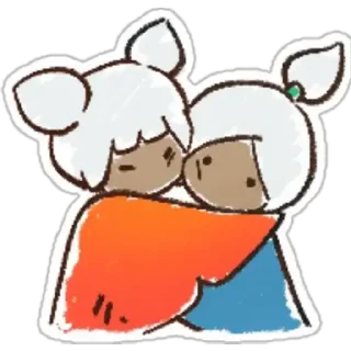 Sticker from Sky: Children of the Light