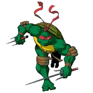 Sticker from Ninja turtles