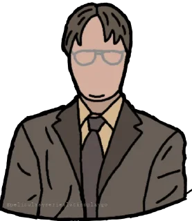 📇 emoji The Office Telegram sticker 6 of 15