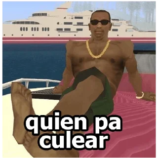 😎 emoji GTA SA - [Instagram: @WiStickers] Telegram sticker 7 of 29
