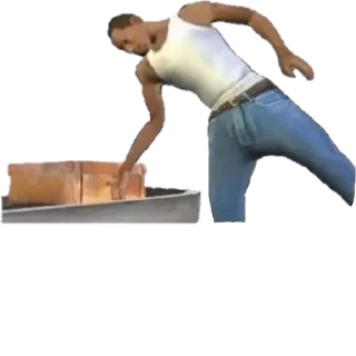 🏃‍♂️ emoji GTA SA - [Instagram: @WiStickers] Telegram sticker 24 of 29