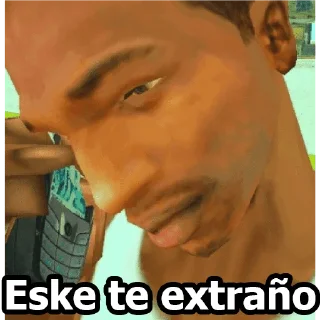 😔 emoji GTA SA - [Instagram: @WiStickers] Telegram sticker 8 of 29