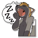 💤 emoji Chris Telegram sticker 7 of 22