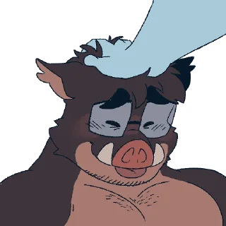 ❤️ emoji Boar on Board Telegram sticker 6 of 76