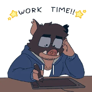 💀 emoji Boar on Board Telegram sticker 13 of 76