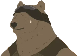 😓 emoji Shirokuma Cafe Telegram sticker 20 of 88