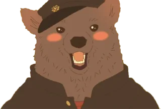 Sticker from Shirokuma Cafe