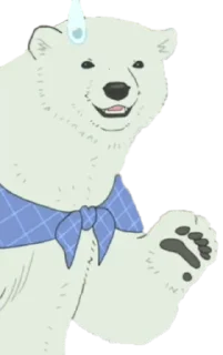 😥 emoji Shirokuma Cafe Telegram sticker 17 of 88