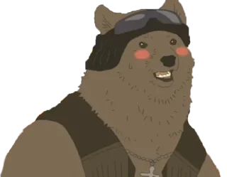 😳 emoji Shirokuma Cafe Telegram sticker 5 of 88