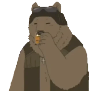 🍺 emoji Shirokuma Cafe Telegram sticker 22 of 88