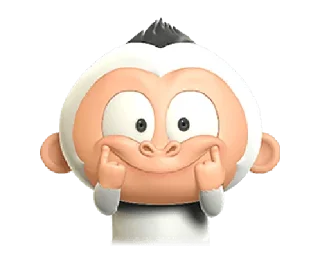 Sticker from the daily life of baby gorilla @noustiker